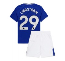 Everton Jesper Lindstrom #29 Koszulka Podstawowa dzieci 2024-25 Krótki Rękaw (+ krótkie spodenki)